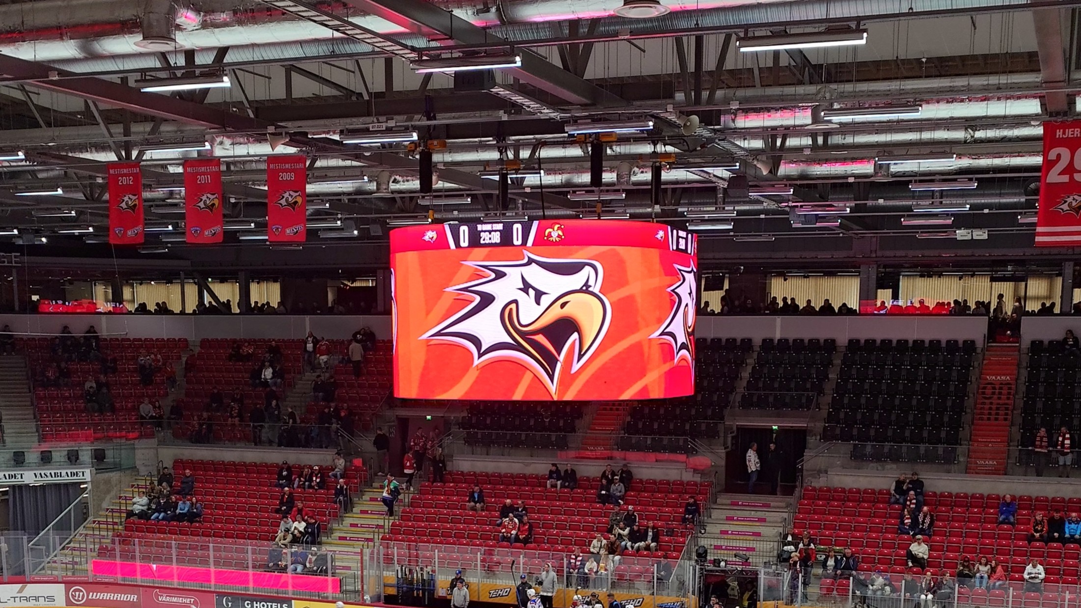 Tulostaulujärjestelmä Mediakuutio jääkiekko liiga Vaasan Sport Jokerit