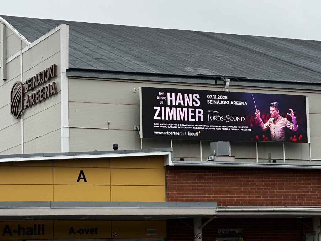 Seinäjoki Areena - LED ulkonäyttö