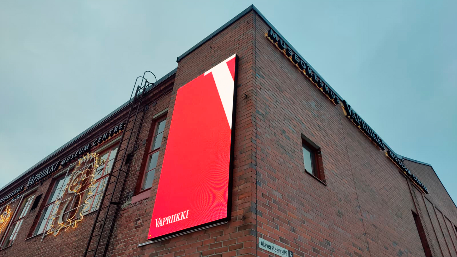 LED näyttö ulkokayttöön